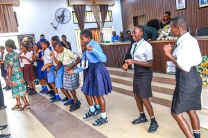 Visiting Schools dance-off